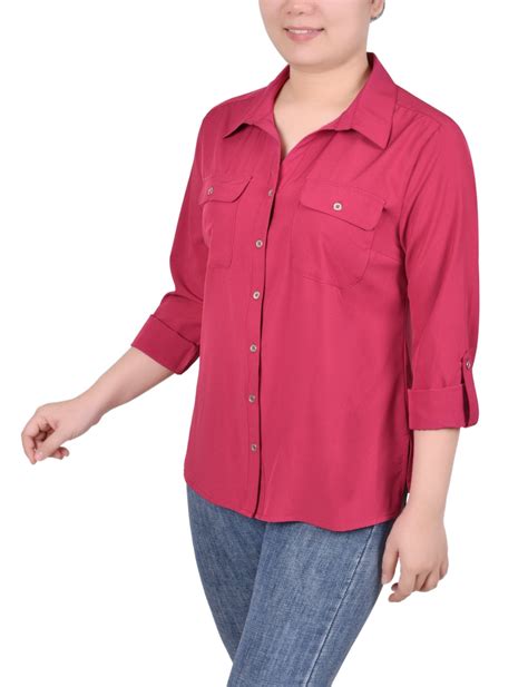 Womens Petite Blouses