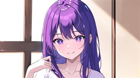 Purple Hair Anime Girls
