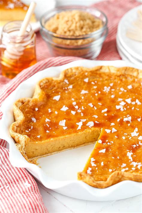 A Heavenly Salted Honey Pie Recipe | Life Love & Sugar