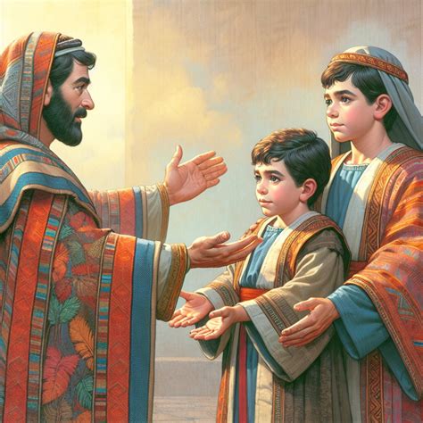 What does Genesis 48:13 mean? | Bible Art