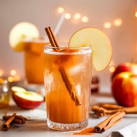 Cinnamon Apple Cider Mocktail Recipe: Your Fall Flavor Fix - Thirsty Tales