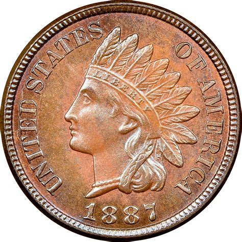 1887 Indian Head Penny Prices | Ungraded, NGC, PCGS Values