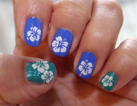 Hibiscus Nail Art Tutorial at Eva Gloucester blog