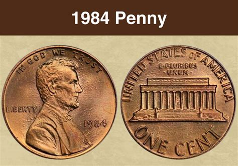 1984 Penny Coin Value (Errors List, "D", "S" & No Mint Mark Worth ...
