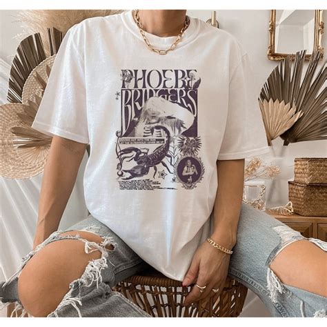 Phoebe Shirt, Bridgers Shirt, Phoebe Merch, Phoebe Women Sh - Inspire ...