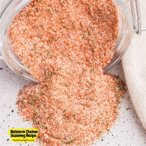 Rotisserie Chicken Seasoning Recipe - theairfryingdiva.com