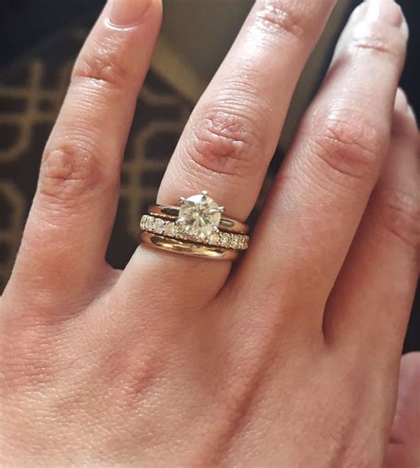 How To Stack Wedding And Engagement Rings In 2023 - Noah Houston