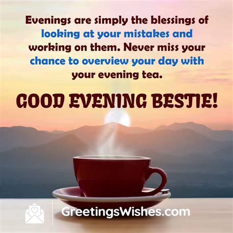 Good Evening Messages for Friends Filled with Positivity - Greetings Wishes