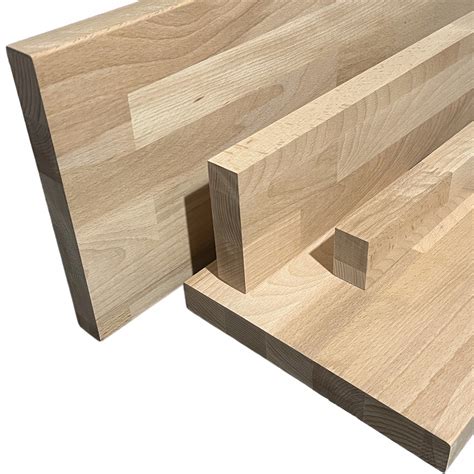 Parapet drewniany buk, klejonka 60 x 15 x 2,7 Woodniture • Cena, Opinie ...