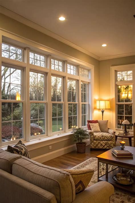 21+ Inspiring Large Living Room Window Ideas | Large windows living ...