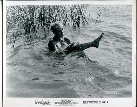 God's Little Acre Fay Spain Bath Nude River 1967 Press Photo B&W ...