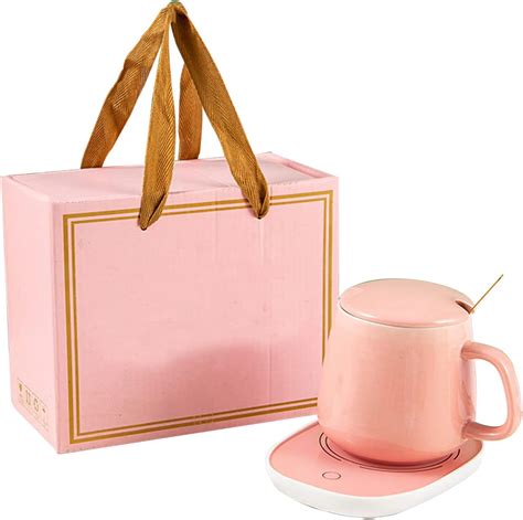 Amazon.com: OJDXDY Coffee Mug Warmer with Mug, USB Portable Coffee Cup Mug Warmer Milk Warmer ...