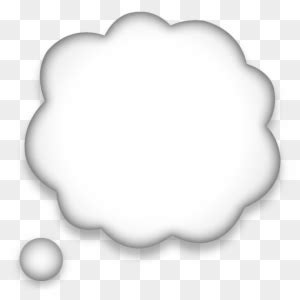 Thought Speech Bubble Emoji - Thinking Bubble Emoji Png - Free ...