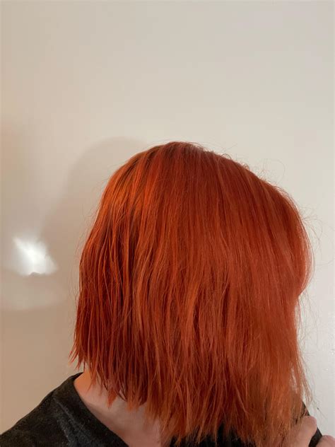 Red Orange Brown Hair Color