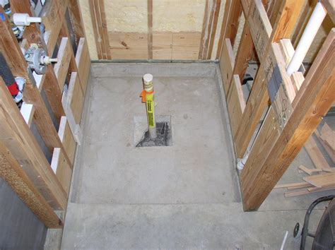 How To Install A Shower Base On A Concrete Slab Australia at Douglas ...