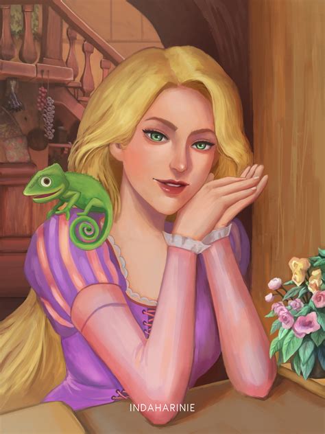 Tangled Rapunzel Fan Art I Finished Some Rapunzel Fanart