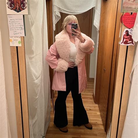 Show Me Your Mumu pink Penny Lane Coat. New without... - Depop