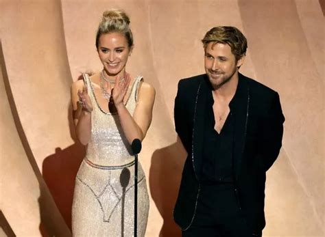 Ryan Gosling takes swipe at Barbie rival Emily Blunt as pair bicker on ...