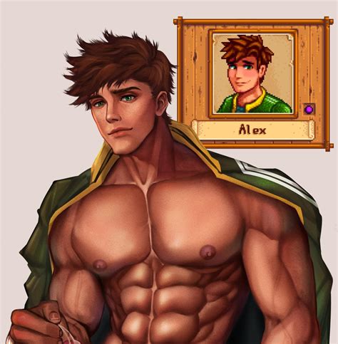 Alex stardew valley by Bosoofficial on DeviantArt