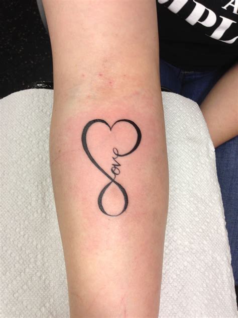 Heart Infinity Tattoos