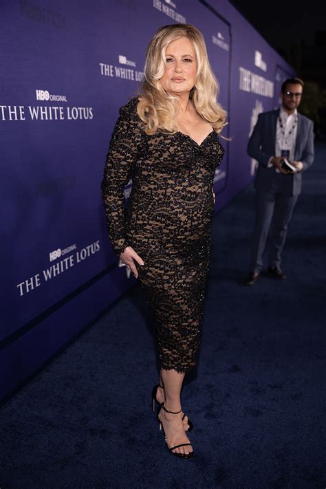 Jennifer Coolidge Wears Lace & Barely-There Heels for The White Lotus ...