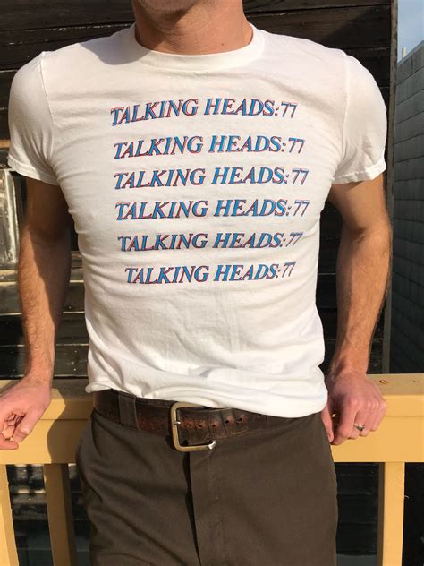 Talking Heads Shirt - Etsy