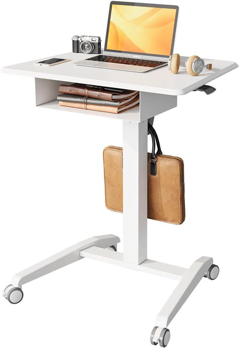 Amazon.com: JOY Worker Mobile Standing Desk With Storage Drawer ...