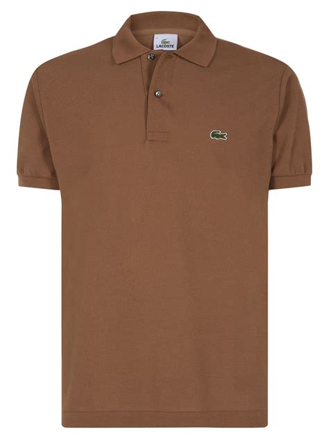 Mens Polo Shirt Brown at Jean Begaye blog