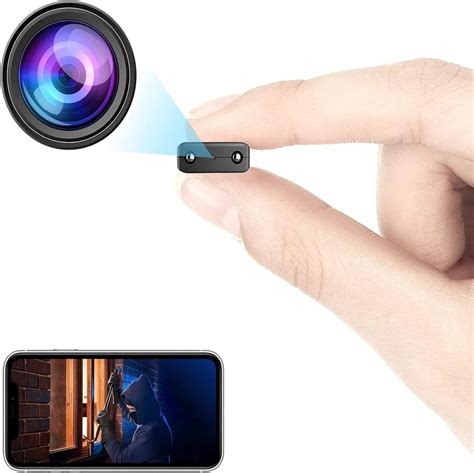 Ultra HD Lens Mini Camera,Mini Camera Spy,WiFi NightSecurity Cam, Mini ...