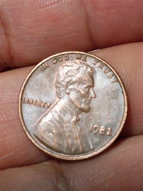 Collectable 1982 No Mint Mark Lincoln Penny Rare Coin Collection ...
