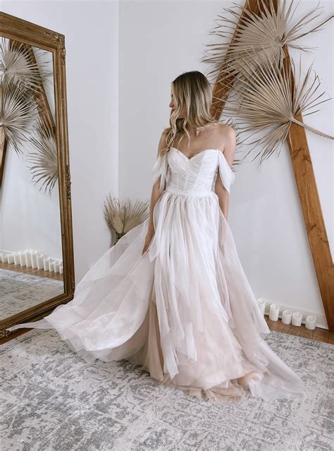 Flowy ethereal wedding dress 60 photos - Astyledwedding.com - ethereal wedding dress