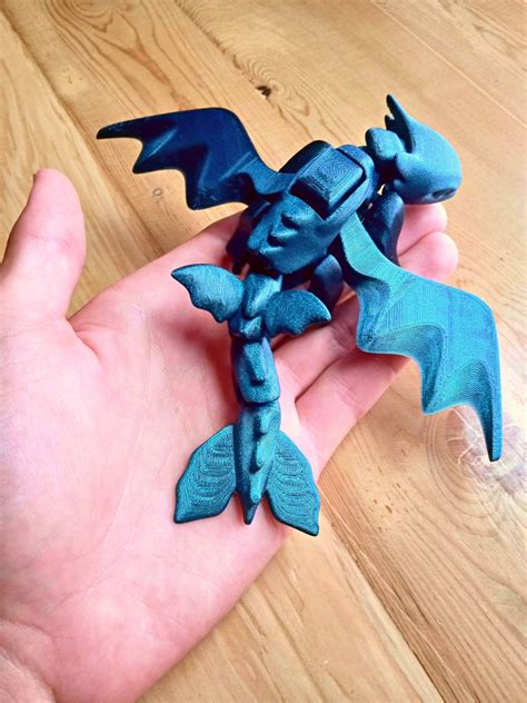 3d Printed Articulated Dragon Toothless - Etsy