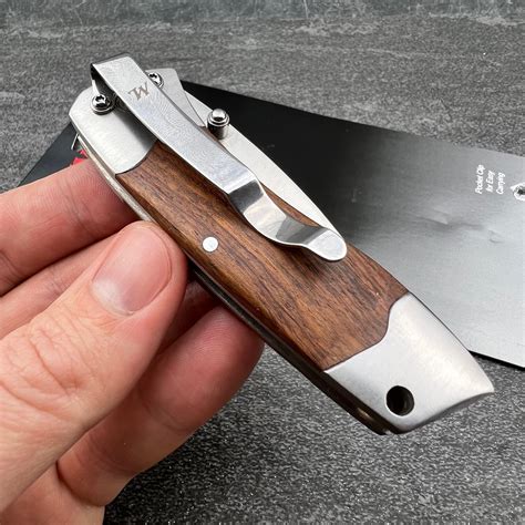 Winchester Rich Grain Wood Handles Folding Blade Everyday Carry Pocket Knife NEW | eBay