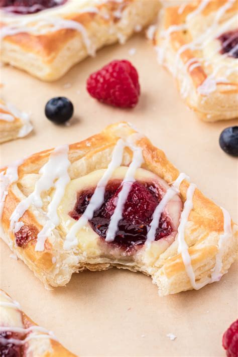 Cream Cheese Puff Pastry Danish - Risa's Family Kitchen