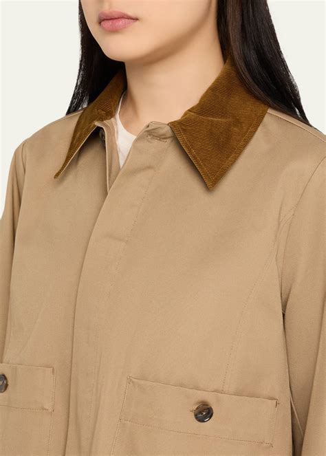 FRAME The Small Trench Coat - Bergdorf Goodman