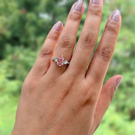 Pink Diamond Engagement Rings