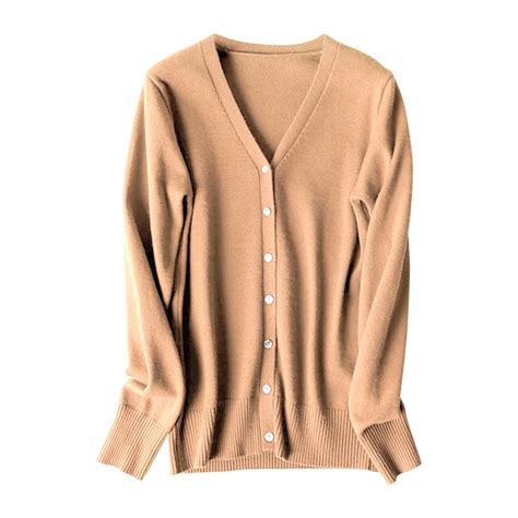 Baberdicy Cardigan Sweaters for Women, Women's Classic Button Down Long ...