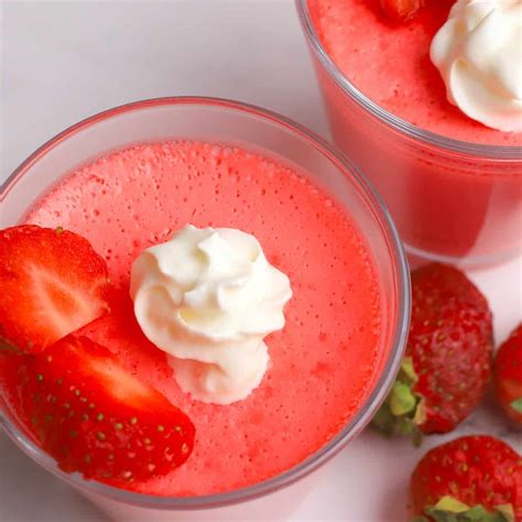Greek Yogurt Protein Jello Mousse