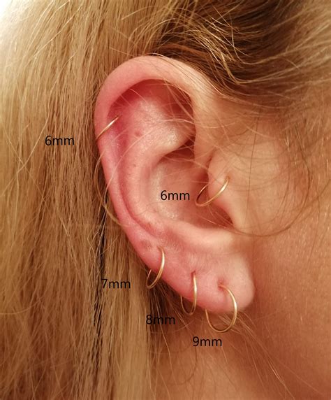 Ear Piercings and Cuffs Explained- read before you buy [3 min post]