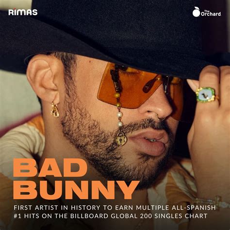 Bad Bunny makes history... again! 💥 With "un x100to" reaching No. 1 on ...