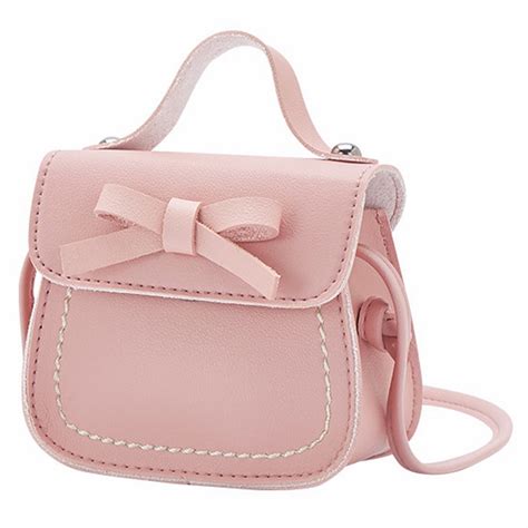 ZTTD Little Girl's Leather Shoulder Bag for Girls One Shoulder Bag ...