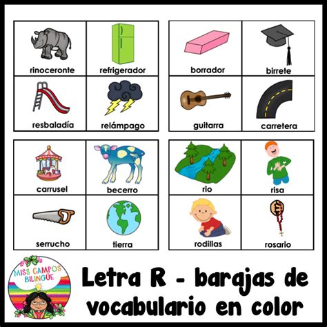 Letra R Silabas ra, re, ri, ro, ru | Min pin puppies, Words beginning ...