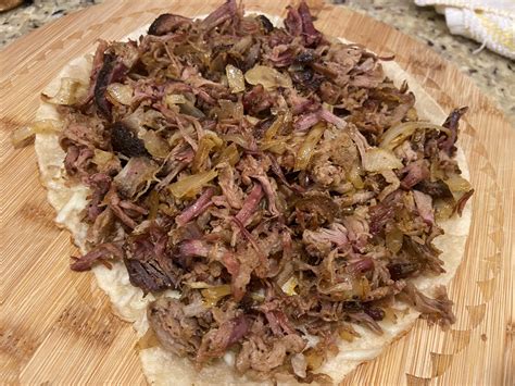 [homemade] smoked pulled pork quesadilla : r/food