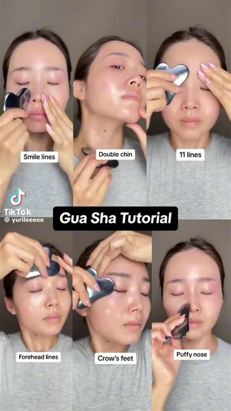 Gua Sha Step-by-Step Tutorial | Gua sha facial, Skin care routine, Face ...