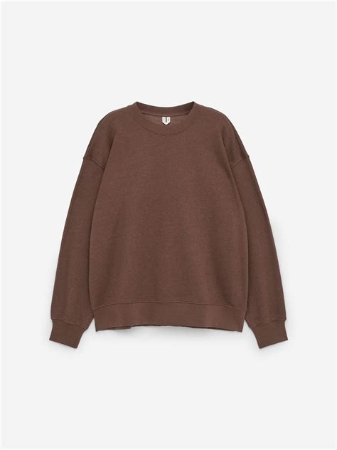 Soft Sweatshirt – Brown – Women – ARKET GB