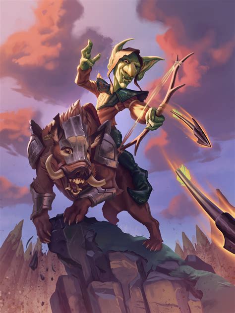 ArtStation - Hoghound archer - RavenDawn