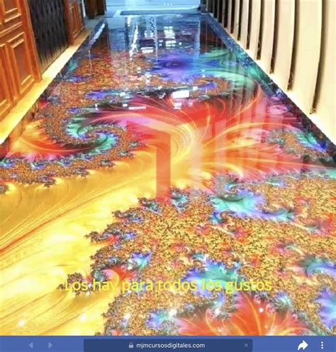 Colorful Epoxy Floor Designs