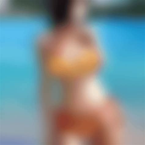 Chica de anime en bikini · Creative Fabrica