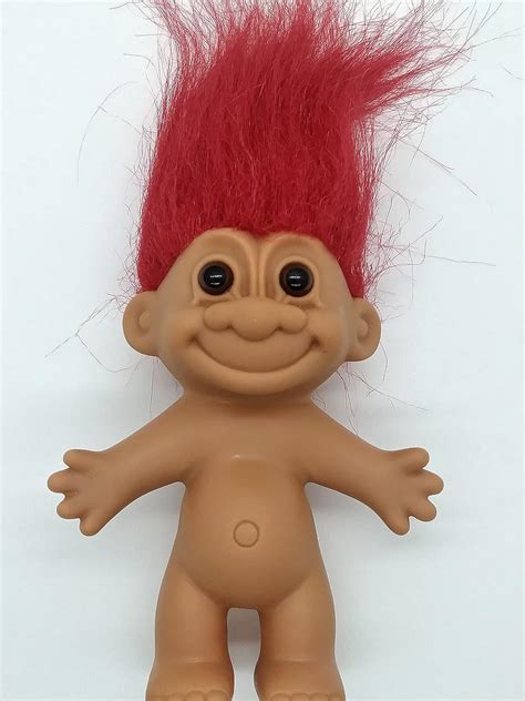 Amazon.com: Troll Doll Red Hair 5 inch : Toys & Games