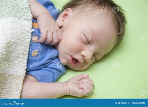 One Week Old Baby stock image. Image of baby, rest, closeup - 6847237